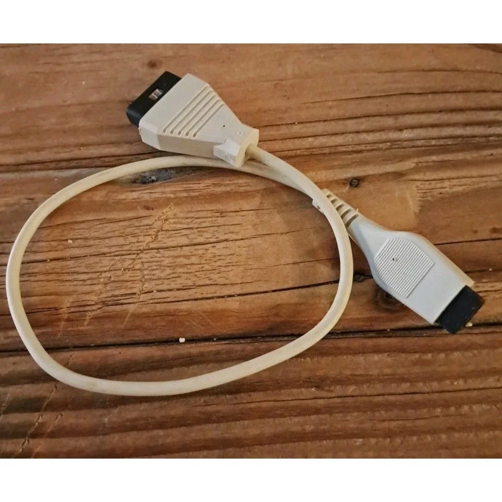 Vintage Suncom Tac1+ Analog Joystick Controller Connector Cable Apple ll IBM PS2